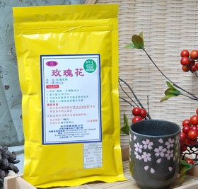 玫瑰花茶粉-夾鏈袋(